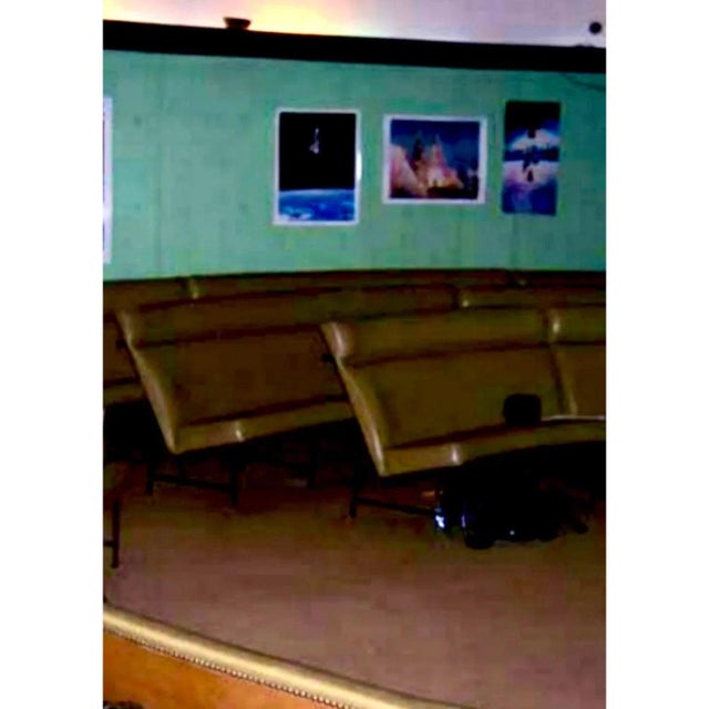 Midcentury Gettysburg University Hatter Planetarium Benched Seating For Sale - Image 9 of 11