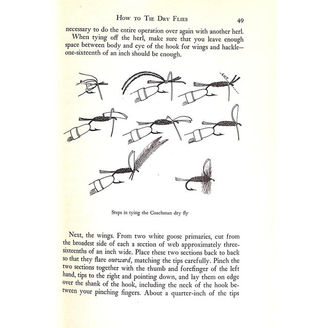 1940s "The Fly Tyer's Handbook" 1949 Tapply. h.g. For Sale - Image 5 of 7