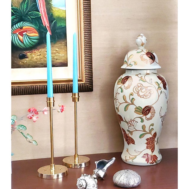 Large 20" Ginger Jar Pair For Sale - Image 11 of 11