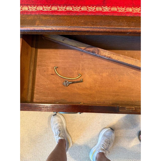 Three Piece Pedestal Desk For Sale In Nashville - Image 6 of 9