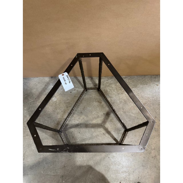 Baker Furniture Company Aitne Cast Iron Dining Table Base Attributed to Susan Ferrier for Baker For Sale - Image 4 of 11