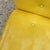 Vintage Homecrest Mid Century Modern Wire Metal Sofa W/ Yellow Vinyl Cushions For Sale In Philadelphia - Image 6 of 18
