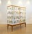 Beautiful cabinet crafted in birch in Sweden in 1940s, covered with illustrations Nordens Flora by CAM Lindman, the same...