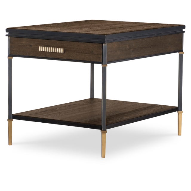 Century Furniture Century Furniture Monterey Side Table - Dark For Sale - Image 4 of 4