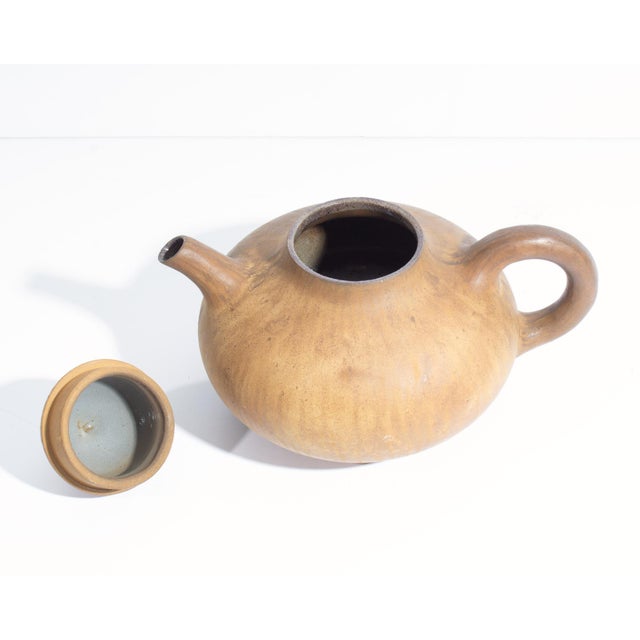 Mid-Century Modern 1951 Jørgen Møller-Petersen Denmark Teapot For Sale - Image 3 of 7