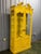 French Provincial Vintage French Provincial Style Tall Glass Display Curio Cabinet For Sale - Image 3 of 7