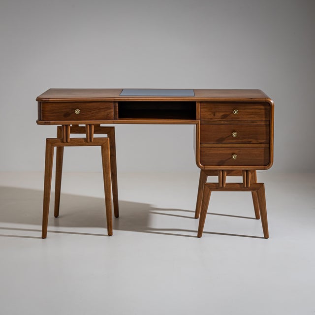 Mid-20th Century Desk, Attributed to Silvio Cavatorta, Italy For Sale - Image 10 of 12