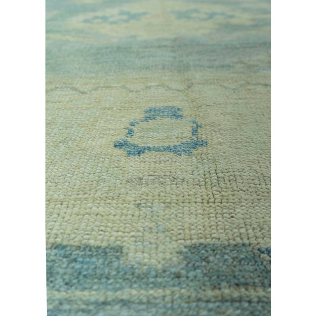Turkish Turkish Oushak Rug 9'1" x 10' #19073 For Sale - Image 3 of 8