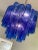 Blue Contemporary Blue "Tronchi" Murano Glass Sputnik Chandelier For Sale - Image 8 of 12