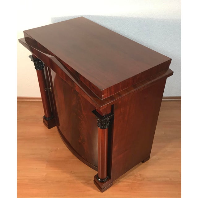 Early 19th Century Biedermeier Side Cabinet, Northern Germany 1820 For Sale - Image 5 of 12