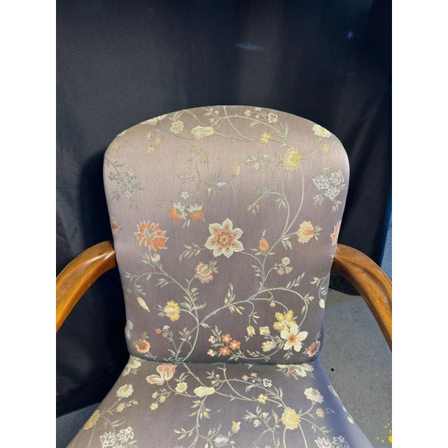 Wood 20th Century Southwood Mahogany Ornate Chippendale Side Chair – Made in North Carolina For Sale - Image 7 of 8