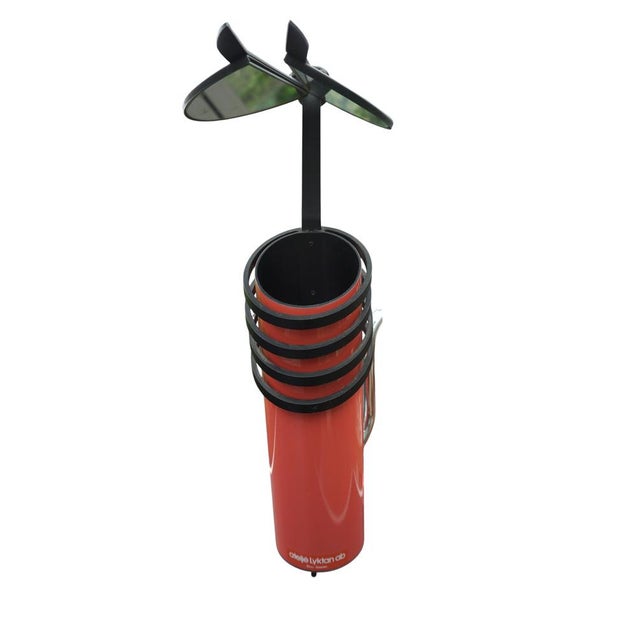 Mid-Century Modern Salmon Skarabé Clamp Lamp from Ateljé Lyktan, Åhus, Sweden, 1970s For Sale - Image 3 of 16