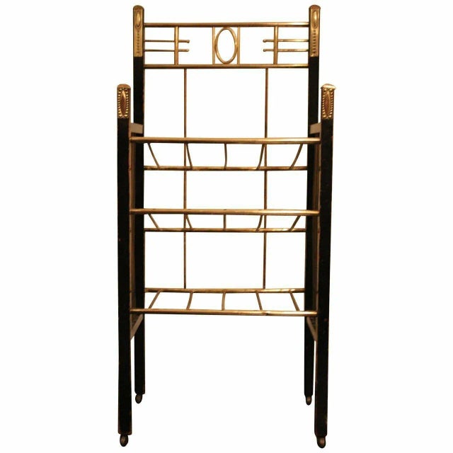 Traditional Early 20th Century Circa 1900 Vienna Secession Stand in the Style of Moser and Hoffmann For Sale - Image 3 of 3