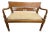 Anglo-Indian British Colonial Cane Settee Hollywood Provenence From "General Hospital" For Sale
