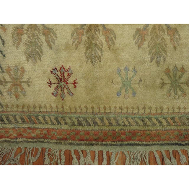 1950s Turkish Tulu Rug - 3'10" x 5'2" For Sale - Image 4 of 6