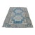 Off White and Pale Blue Turkish Carpet For Sale