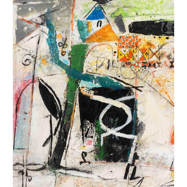 Abstract Wosene Worke Kosrof "Dizzy: The 'A' Train", 2004 For Sale - Image 3 of 12