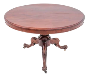 Western European Mahogany Table, 1880