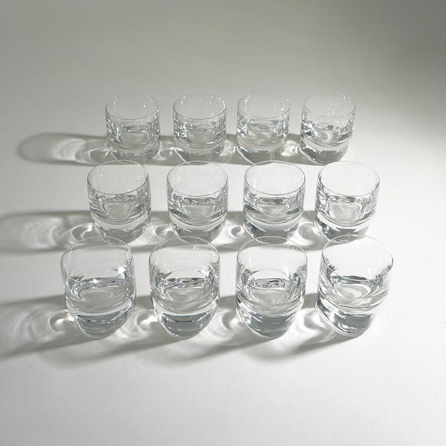 Pitagora Glasses by Marco Zanuso for Arnolfo Di Cambio, 1970s, Set of 12 For Sale - Image 6 of 14