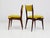 Santos Rosewood and Lemon Yellow Velvet Chairs by Carlo De Carli, Italy, 1950s, Set of 2 For Sale - Image 13 of 13
