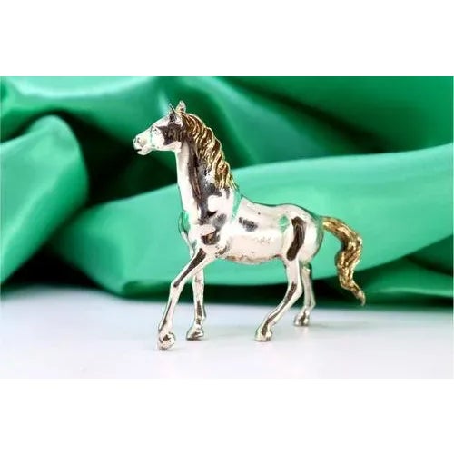 Two-Tone Silver Horse For Sale - Image 4 of 6