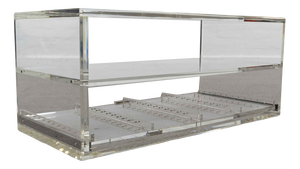 Vintage Acrylic Glass Coffee Table