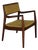Jens Risom Playboy Chair - Model C140 - Mid Century Walnut Armchair For Sale