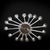 Mid-Century Modern Classical Hand-Blown Murano Glass 16-Arm Chandelier For Sale - Image 17 of 18