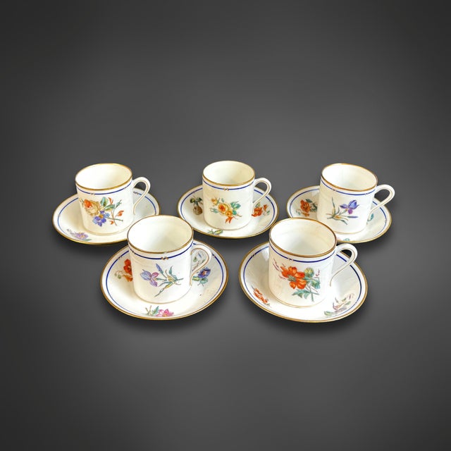 French Porcelain Service by Alfred Hache, 1920, Set of 110 For Sale - Image 12 of 13