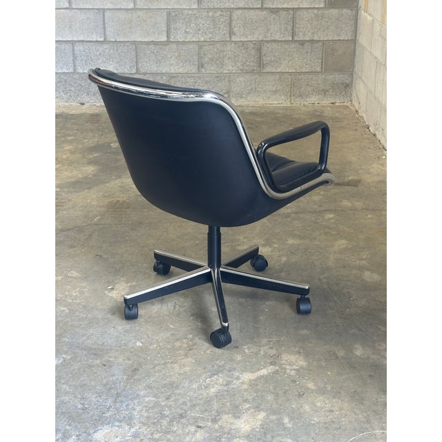 1980s 1980s Charles Pollock for Knoll Office Desk Chair For Sale - Image 5 of 9