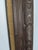 1930s Large Vintage Arts & Crafts Hand-Carved Dark Brown Wood Frame With Linen Liner For Sale - Image 5 of 11