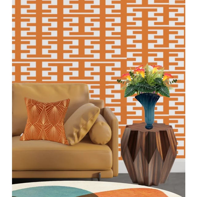 Teal Art Glass Bluish Teal Handkerchief Vase For Sale - Image 8 of 12