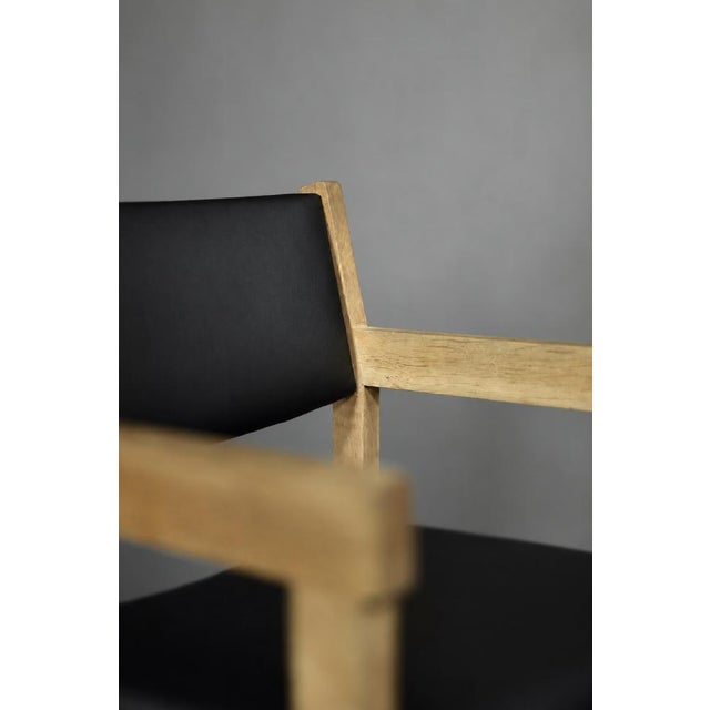 Mid-Century Modern Danish Oak Chairs by Hans J. Wegner for Getama, 1960s, Set of 4 For Sale - Image 17 of 18