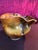 1990s Organic Design Artisan Signed Ceramic Bowl For Sale - Image 6 of 7