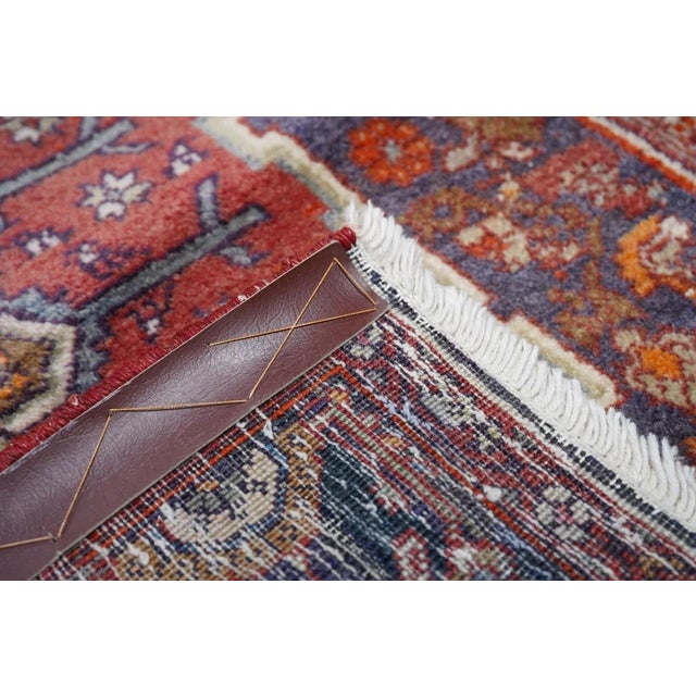 Red Vintage Bidjar Rug 3'11'' x 6'1'' For Sale - Image 8 of 10