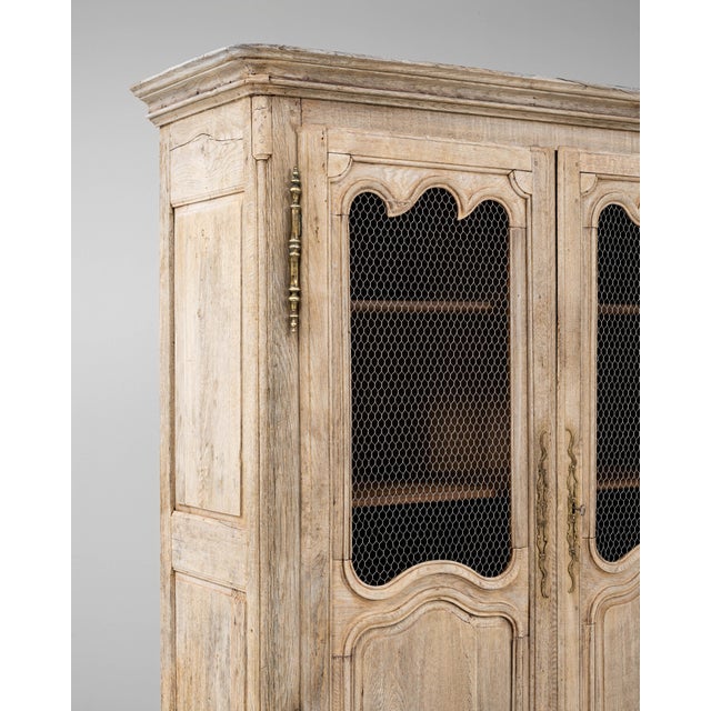 19th Century French Louis XIV Oak Cabinet For Sale - Image 11 of 12