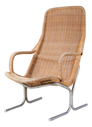 Model 514C Easy Chair by Dirk van Sliedregt for Gebr. Jonkers Noordwolde, Netherlands