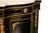 19th Century French Napoleon III Ormolu & Marble Ebonized Cabinet Sideboard 1860 For Sale - Image 15 of 17