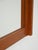 Scandinavian Mahogany Wall Mirror, 1960s For Sale - Image 4 of 7