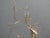 Brass Vintage 16" Brass-Tone Modernist Deer Stag Sculpture With Branch Antlers For Sale - Image 8 of 12
