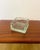 Rare molded glass trinket tray/ashtray designed by Le Corbusier and Charlotte Perriand for Lumax, France, in the 1950s....