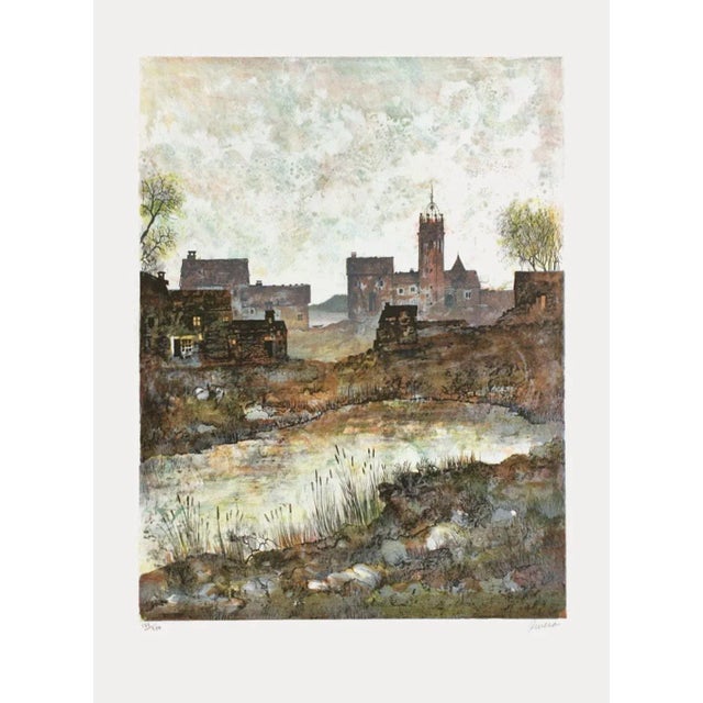 1990 Antonio Rivera Villorio Lithograph For Sale