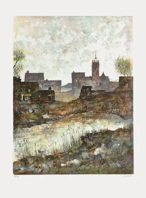 1990 Antonio Rivera Villorio Lithograph
