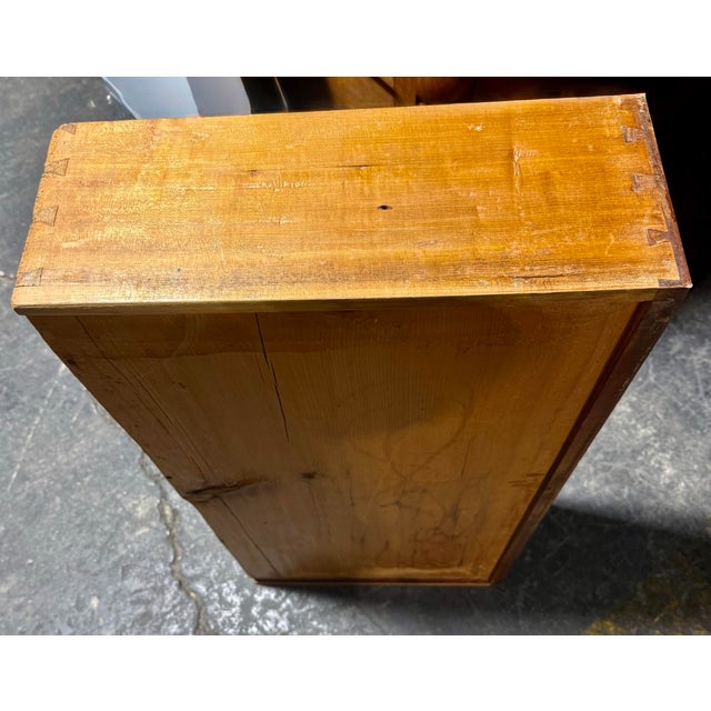 Mid 19th Century Antique Cherry Empire Four Drawer Chest With Full Pilasters For Sale - Image 5 of 12