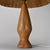Mid-Century Modern Turned Wood and Natural Fiber Lamp, France, 1960 For Sale - Image 3 of 11