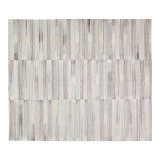 1960s Vintage Anatolian Handmade Hand Knotted Kilim With Natural Colors,6'2''x7'3" For Sale