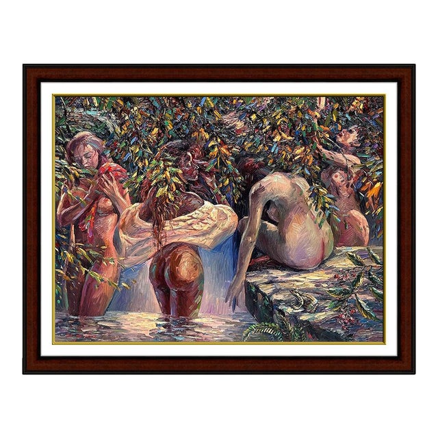 Late 20th Century Jungle Spa, Wen Ze Chen For Sale