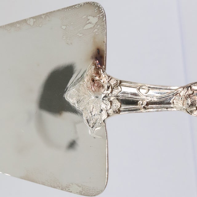 Silver French Odiot Demidoff .950 Sterling Silver Pie Server For Sale - Image 8 of 8
