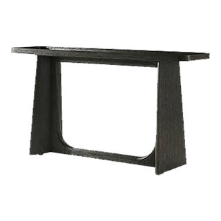 Dark Modern Console Table For Sale