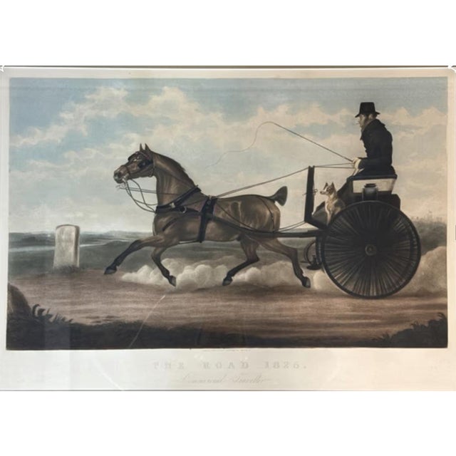 ‘Waking Up’: Fore’s Coaching Recollections, Plate IV — A Large Hand-Coloured Aquatint After Charles Cooper Henderson...